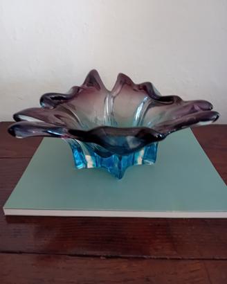 Centrotavola cristallo anni 60