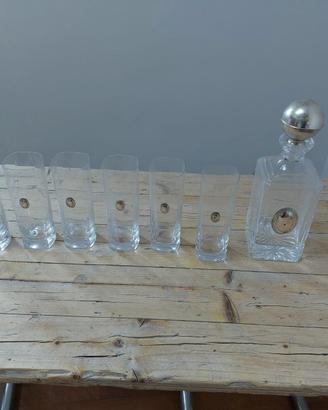 set liquore vintage