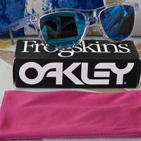 Oakley Frogskins Crystal Lenti Prizm Sapphire