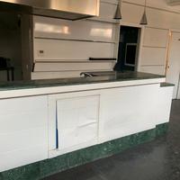 Bancone frigo da bar attrezzatura cucina