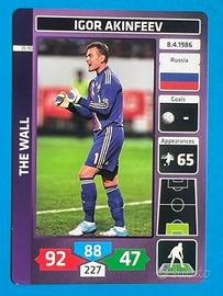 IGOR AKINFEEV 35 Panini Die Fußball Stars card
