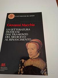 Giovanni Macchia la letteratura francese dal t