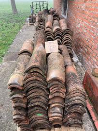 Tegole vecchie fatte a mano su bancali (950pz)