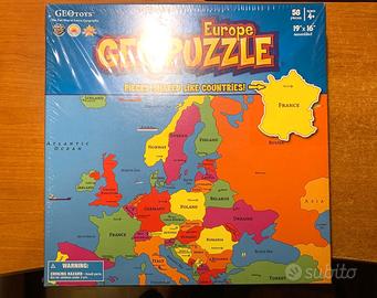 PUZZLE Geografico per Bambini -NUOVO