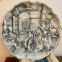 Piatto ceramica Albisola