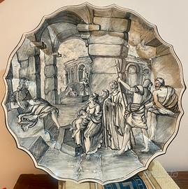 Piatto ceramica Albisola