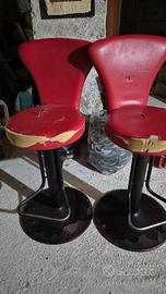 coppia sgabelli vintage