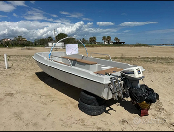 Barca + motore 5.5mt