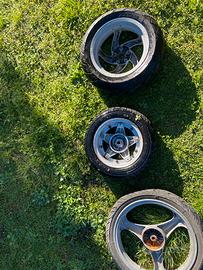 Cerchi posteriori gommati runner, nrg, zip, quartz