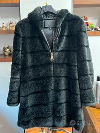 Cappotto in pelliccia sintetica