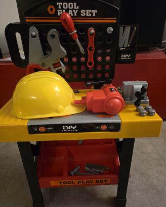 Banco attrezzi tool play set