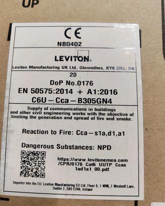 cavi ethernet c6u-cca-b305gna