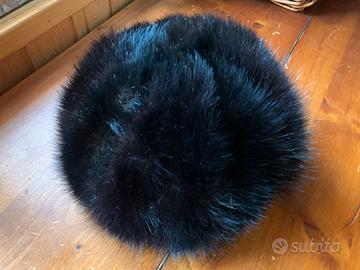 Cappello in pelliccia di visone anni ‘70