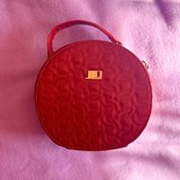 Borsa a bauletto rossa