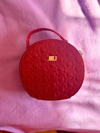Borsa a bauletto rossa