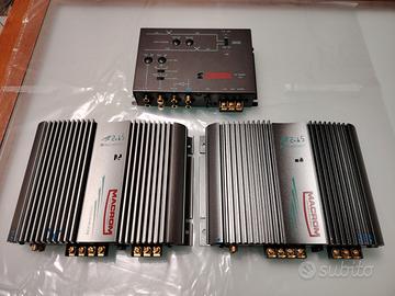 AMPLIFICATORI DI POTENZA E CROSSOVER DI CONTROLLO