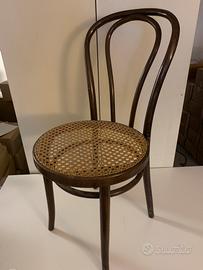 coppia di sedie ZPM radomsko nr 18 thonet anni 50