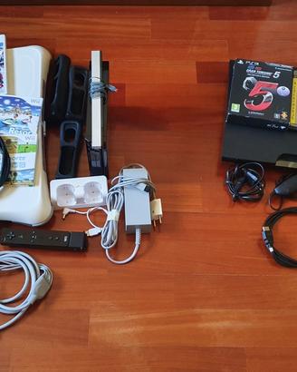 Sony PS3 + Nintendo Wii