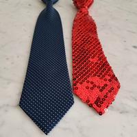 2 cravatte bimbo cerimonia e festa  2 cravatte bim