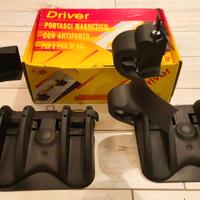 Portasci magnetico driver con antifurto