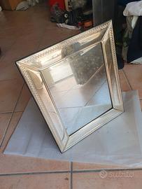 Cornice in argento (specchio) 