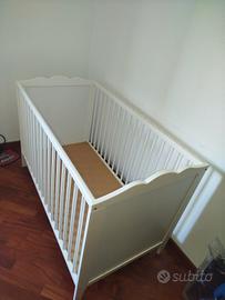 Lettino Ikea legno 60X120