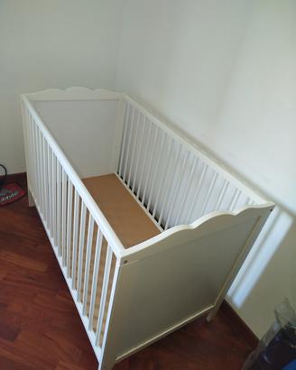 Lettino Ikea legno 60X120