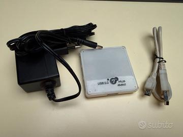 Hub USB 2.0 GBC  7 Porte c on Alimentatore Esterno
