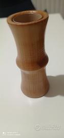 vasetto in legno di ciliegio 
