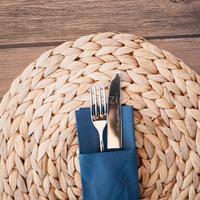 Set 50 Tovagliette all’americana in Paglia Beige
