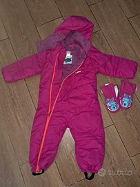 tuta da neve per bambina 2 anni