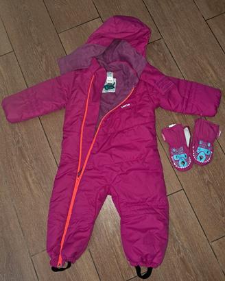 tuta da neve per bambina 2 anni