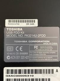 Lettone floppy disk esterno