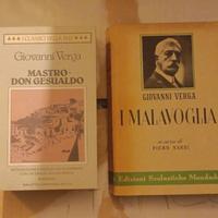 Set due libri Giovanni Verga