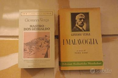 Set due libri Giovanni Verga