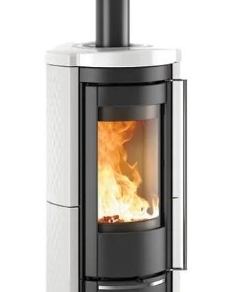 Stufa a legna NORDICA Extraflame LIU' - bianco