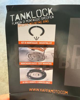 kit flangia di montaggio per borsa serbatoio moto