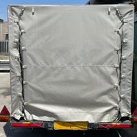 Copertura centinata carrello trasporto auto