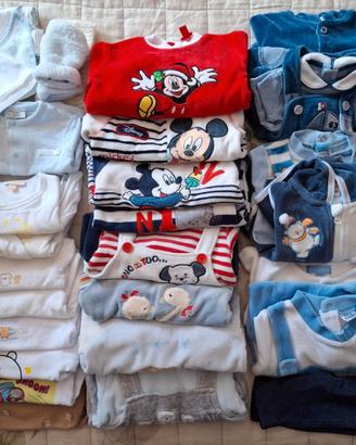 Abbigliamento inverno bimbo 0-3 mesi