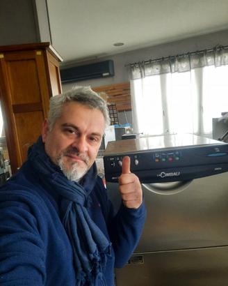 LAVABICCHIERI BAR,ACQUA PULITA,CESTO 40,COME NUOVO