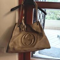BORSA GUCCI ORIGINALE DORATA