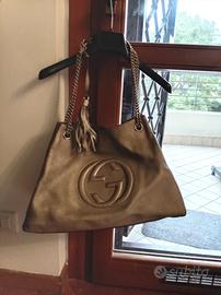 BORSA GUCCI ORIGINALE DORATA