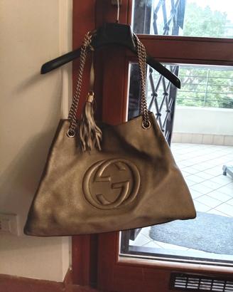 BORSA GUCCI ORIGINALE DORATA