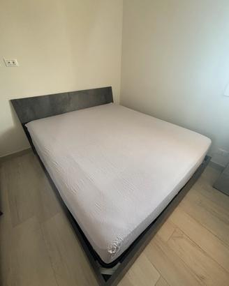 LETTO CONTENITORE MATRIMONIALE + MATERASSO ORT