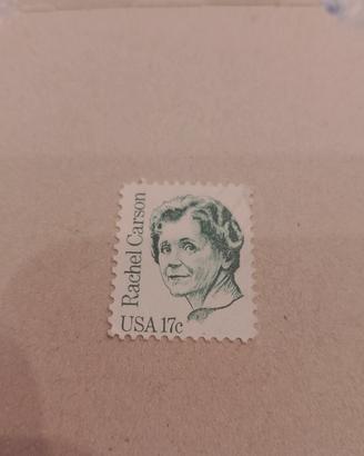 francobollo Rachel Carson