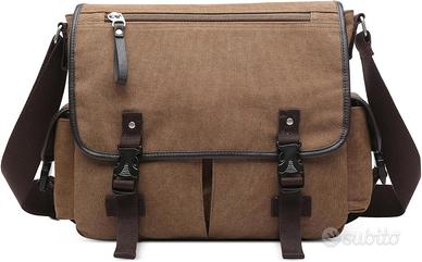 Borsa Uomo Tracolla Vintage Nuova