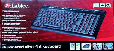 Tastiera Labtec ultra flat keyboard "usb".