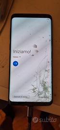 samsung galaxy s9 plus con schermo rotto