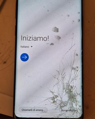 samsung galaxy s9 plus con schermo rotto