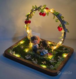 Ghirlanda luminosa da tavolo "coquette "